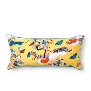 NWT DVF x Target Charlotte's Garden 14"x30" Lumbar Pillow